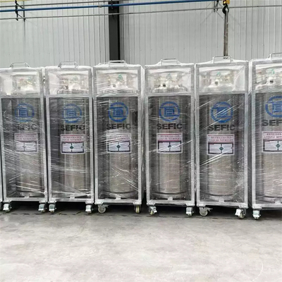 Van de het Dewarvatcilinder van Co2 van het stikstofargon de Cryogene Levering van de het Ziekenhuis Medische Zuurstof