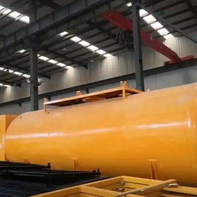 Dubbelwandige cryogene opslagtank Q345R 22bar ASME gecertificeerd