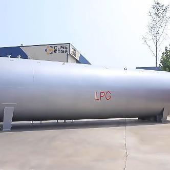 10000L LPG Opslagtank 17,5 Bar Druk Verticaal of Horizontaal