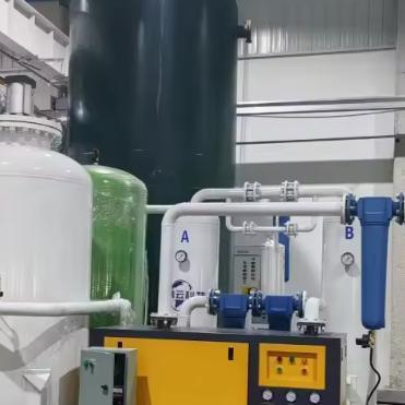 Industriële PSA-zuurstofgenerator met een druk van 0,1-0,8 MPa en een zuurstofzuiverheid van ≥ 90% ± 3% voor lasersnijden