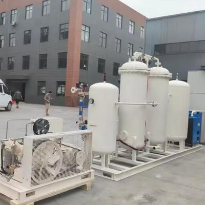 PSA-zuurstofgenerator voor ziekenhuizen met PLC-besturingssysteem en roestvrijstalen constructie voor medische zuurstofvoorziening