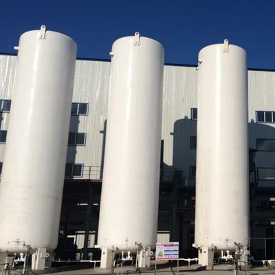 150m3 de vacuüm Cryogene Verticale Dubbele Laag van de Opslagtank, de Tank van de de Vloeibare Stikstofholding van 2m3