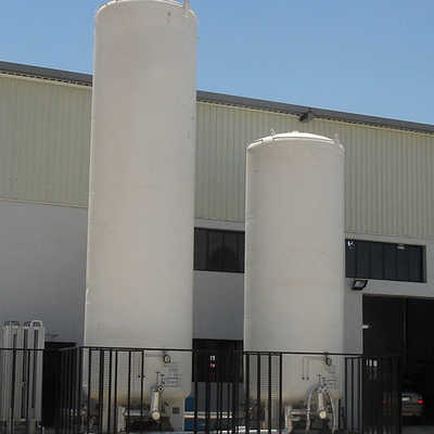 De verticale Tank van de Vloeibare Stikstof Cryogene Opslag 20C 16 Bar