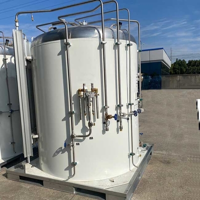 Van roestvrij staalmicrobulk de Cryogene 3.4mpa Micro Bulk5m3 van de Stikstoftanks