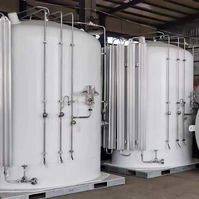 2.5Mpa van de micro- Bulk Cryogene de Zuurstofopslag Tanks Vloeibare Stikstof 1000-7500L