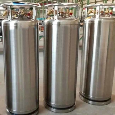 LNG 175 van de de Cilinder1.4mpa Vloeibare Stikstof van het Liter de Cryogene Dewarvat Bouw van de de Tankdruk