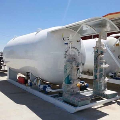 Q345R mobiel LPG-Gasbenzinestation 30000L 5000L