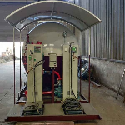 Mobile 5 aan 10 Ton van LPG de Autobenzinepomp, de Benzinestations van 1.77mpa Autogas