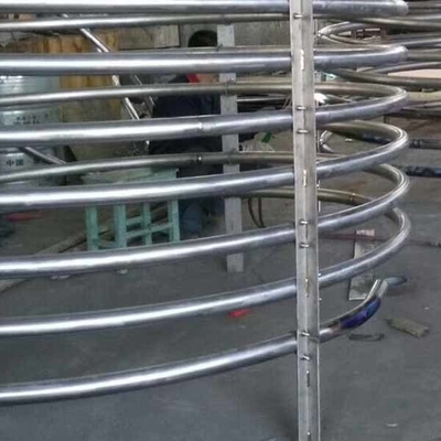 Drijvende Warmtewisselaar 200mm van de Rolbuis het Zuivere Titanium van 2.1MPA