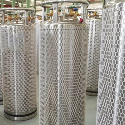 Cryogene het Dewarvatcilinder 495L van de vloeibare Zuurstofstikstof