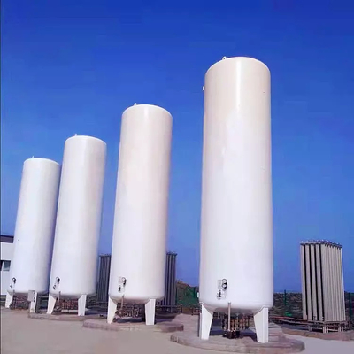 Verticale Cryogene Vloeibare de Opslagtank van Q245R voor Vervoer van Stikstof