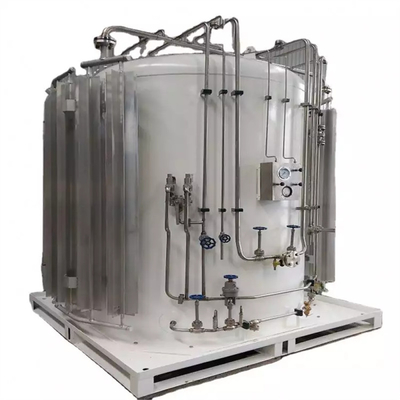 Cryogene Co2-Zuurstof van de Micro- Bulk het Roestvrije staalcilinder Tanks Vloeibare Stikstof