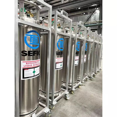 175l snak Fles van de de Cilinder Vloeibare Zuurstof van het Levensduur de Cryogene Dewarvat