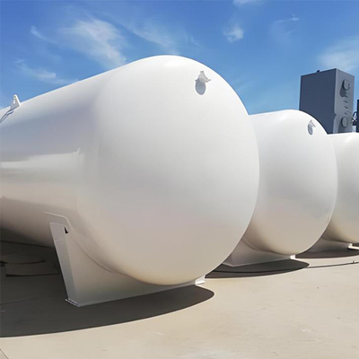 5-200m3 LNG horizontale cryogene opslag tank geïsoleerde optimale prestaties