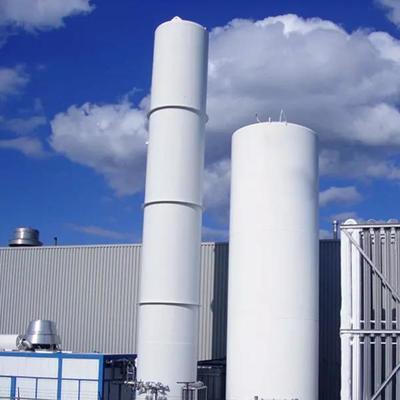 Verticale Cryogene Opslagtank 1000L-5000L voor Vloeibare Zuurstof Stikstof