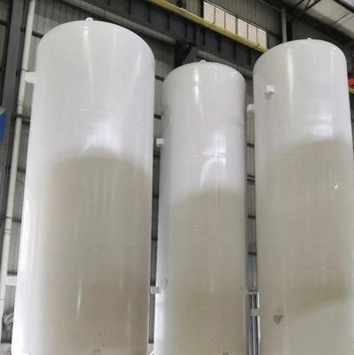 Verticale Cryogene Opslagtank 1000L-5000L voor Vloeibare Zuurstof Stikstof
