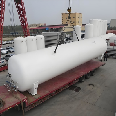 Verticale 5 M3-300 M3 Cryogene Transporttank voor Vloeibaar Aardgas LNG