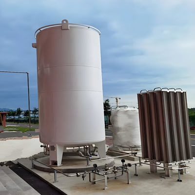Verticale 5 M3-300 M3 Cryogene Transporttank voor Vloeibaar Aardgas LNG