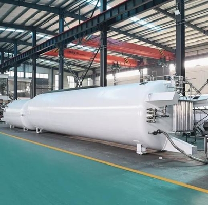 30m3 Cryogene Opslagtank Voor Vloeibare Zuurstof Stikstof Argon