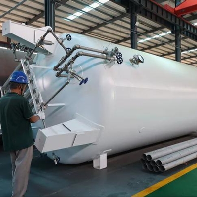 30m3 Cryogene Opslagtank Voor Vloeibare Zuurstof Stikstof Argon