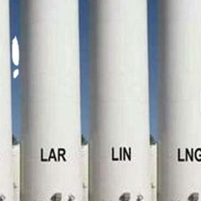 80L 5 M3 waterstof cryogene cilinder vloeibare zuurstof opslag tank