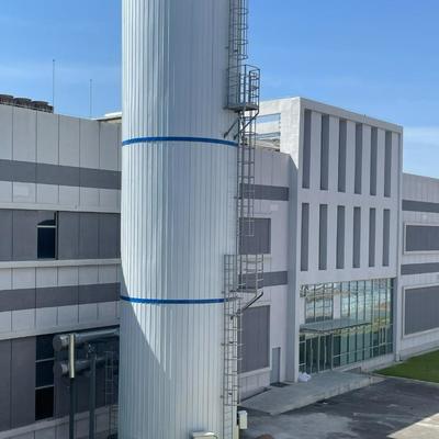 Industriële cryogene vloeibare CO2-opslagbank 10 M3 Lng opslagbank