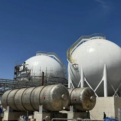 Best verkopende 20 Cbm hogedruk SGS LPG opslag tank ASME Standard