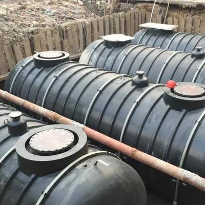 5-50 m³ Ondergrondse Benzine Brandstofolietank