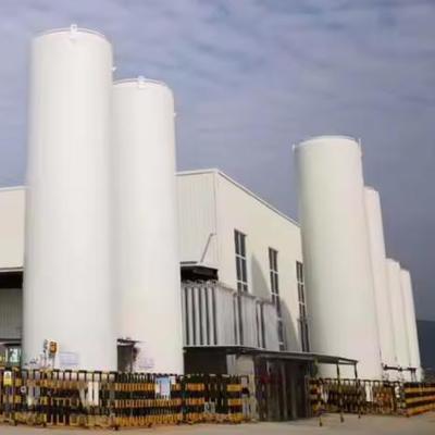 5-100 ton Cryogene Opslagtank voor LNG LOX -196℃ tot 50℃