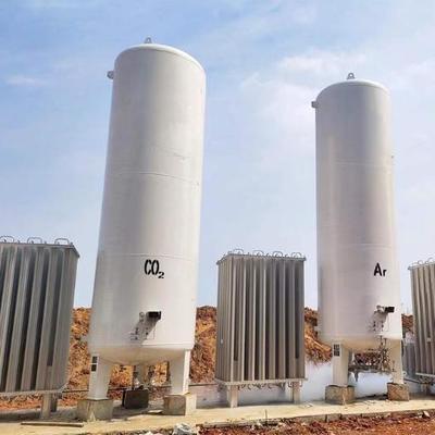 50 m³ cryogene opslagtank voor LNG, -196°C tot 40°C, ASME gecertificeerd