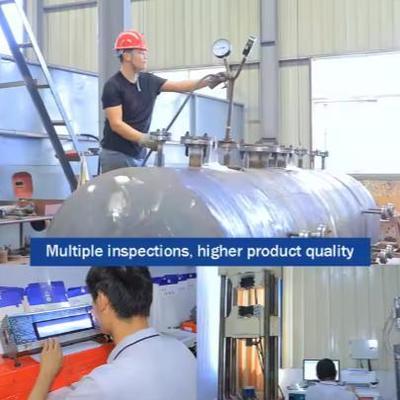 20M3 Verticale cryogene opslagbank 1.6MPa druk