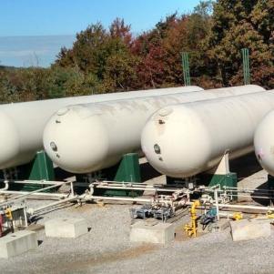 10m3 Verticale Cryogene Vloeibare Zuurstof Opslagtank 1.6MPa 304 Roestvrij Staal