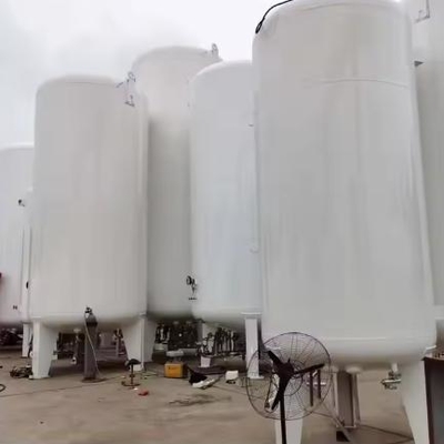 ASME Gecertificeerde Cryogene Opslagtank 5000L 3MPa Horizontaal