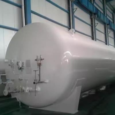 50000L Verticale Cryogene Vloeibare Stikstoftank 304/316 Roestvrij Staal