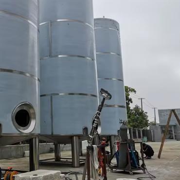 50 m3 LNG-opslagtank 0,5-25 bar Drukbereik