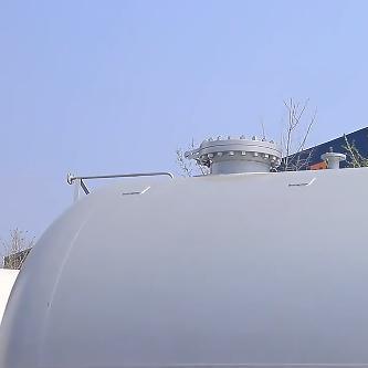 10000L LPG Opslagtank 17,5 Bar Druk Verticaal of Horizontaal