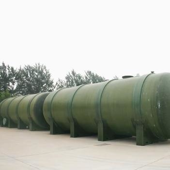 500L-30000L ondergrondse tank voor dieselbrandstofolie 1,6 MPa