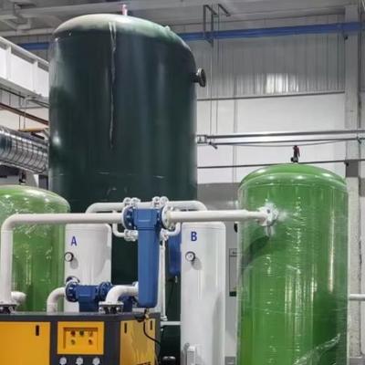2025 VPSA PSA zuurstofgenerator met 150 bar vuldruk 42Nm3/uur Uitgang en 0.04-0.06Mpa uitlaatdruk