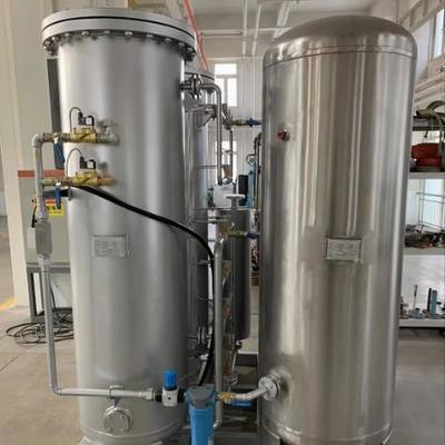 99.999% Hoge zuiverheid 90nm3/Hr Glasproductie PSA stikstofgenerator met een dauwpunt ≤-40°C