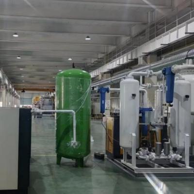 99.999% Hoge zuiverheid 90nm3/Hr Glasproductie PSA stikstofgenerator met een dauwpunt ≤-40°C
