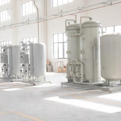 PSA stikstofgenerator met 220v/380v/50-60hz Spanning 3-20Nm3/h Stroom en OEM aangeboden