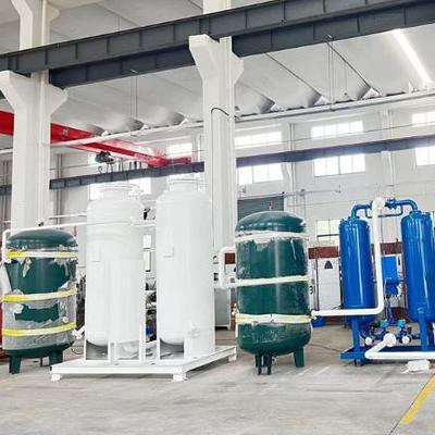 Hoge capaciteit 1-2000m³/u PSA Stikstofgenerator voor de farmaceutische industrie met 220-575V spanning en 12 maanden garantie