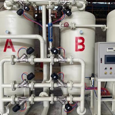 PSA-zuurstofgenerator voor ziekenhuizen met PLC-besturingssysteem en roestvrijstalen constructie voor medische zuurstofvoorziening