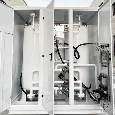 Hoge zuiverheid hoogstroom PSA stikstofgenerator met constructie van roestvrij staal