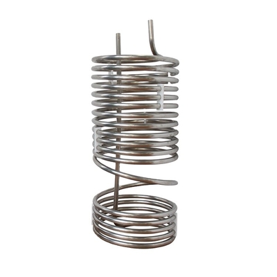 Pvc Shell Coil Tube Heat Exchanger 0.4mpa 1,5 Ton Shell And Coil Heat Exchanger