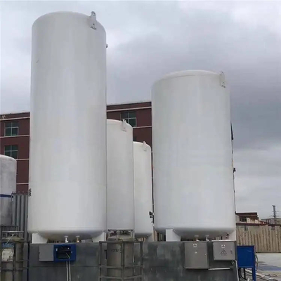 150m3 de vacuüm Cryogene Verticale Dubbele Laag van de Opslagtank, de Tank van de de Vloeibare Stikstofholding van 2m3