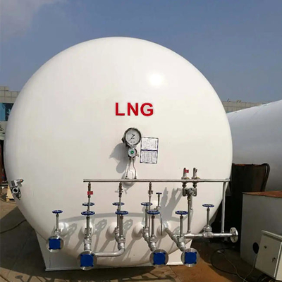 60m3 cryogene Opslagtank 35 Kubieke Meter, Horizontale LN2-Opslagtank