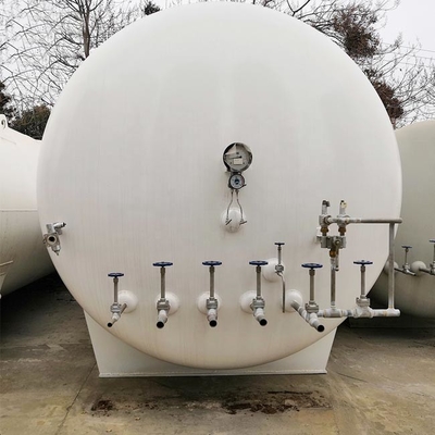 De verticale Tank van de Vloeibare Stikstof Cryogene Opslag 20C 16 Bar