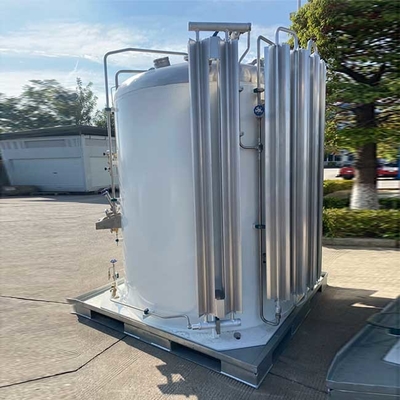 van de Tank het Vloeibare O2 van 1-5m3 Microbulk Cryogene Roestvrije staal