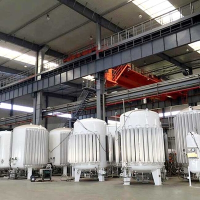 16bar micro- Bulktanksstikstof 5000 Liter Hoge Vacuüm Bulkco2-Opslagtank